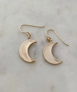 Mimosa Handcrafted Mimosa Crescent Moons Earrings JEWELRY