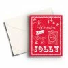 Wanderlust By Abby NEW No Wonder He's So Jolly Christmas Card
