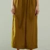 Wanderlust By Abby Satin Wide Leg Pants