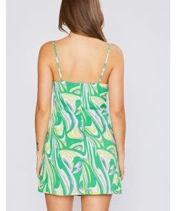 Wanderlust By Abby NEW Swirl Print Mini Dress