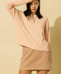 Wanderlust By Abby NEW Drop Shoulder Long Sleeve Sweater