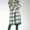 Wanderlust By Abby NEW Gingham Button Up Coat
