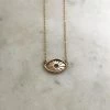Mimosa Handcrafted Mimosa Eye Necklace