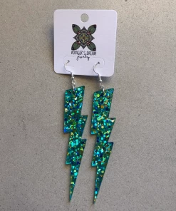 Wanderlust By Abby Lightning Earrings NEW