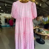 Wanderlust By Abby NEW Gingham Print Midi Dress