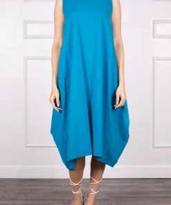 Wanderlust By Abby Cotton Sleeveless Harem Dress NEW