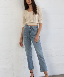 Wanderlust By Abby Sweater Jacquard Top