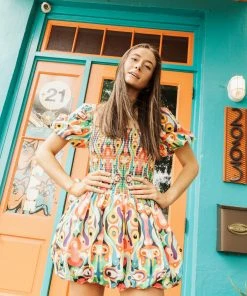 Wanderlust By Abby QOS Groovy Bubble Dress