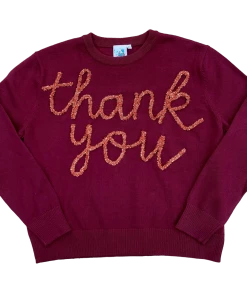 Queen Of Sparkles Thank You QOS Sweater