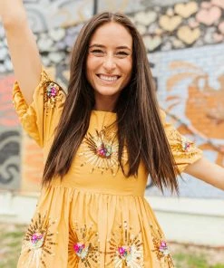 Wanderlust By Abby QOS Sunshine Dress NEW