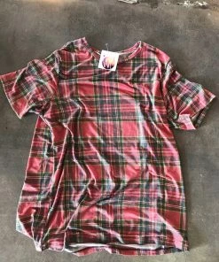 Wanderlust By Abby SALE Christmas Plaid Tee