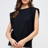 Wanderlust By Abby SALE Padded Shoulder Muscle T-Shirt