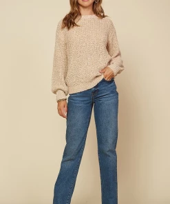 Wanderlust By Abby SALE Round Neck Sweater Top