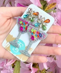 Taylor Shaye Designs JEWELRY Custom Beaded Margarita Earrings