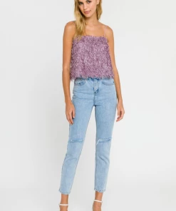Wanderlust By Abby Fringed Cami Top