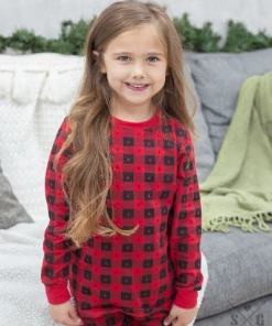 Wanderlust By Abby Kids' Oh, Christmas Trees Pajamas