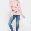 Wanderlust By Abby Lip Sweatshirt NEW