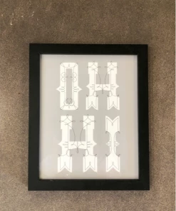 Wanderlust By Abby Erica Prints Oh Hi Framed NEW