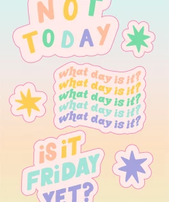 Wanderlust By Abby NEW Sticker Sets