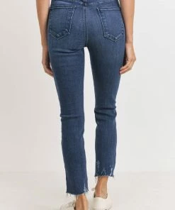 Wanderlust By Abby NEW JBD Straight Jeans W/ Detail