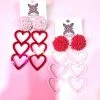 Wanderlust By Abby NEW Valentines Day Earrings