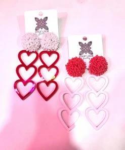 Wanderlust By Abby NEW Valentines Day Earrings