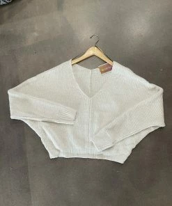 Wanderlust By Abby Soft V-Neck Sweater