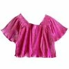 Queen Of Sparkles Hot Pink Top CLOTHING