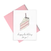 Wanderlust By Abby Birthday Slice Card