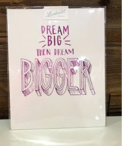 Wanderlust By Abby NEW Lionheart Print Dream Big