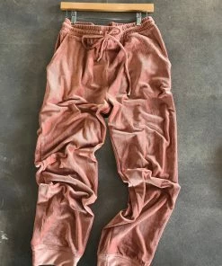 Wanderlust By Abby SALE Velvet Ribbed Joggers