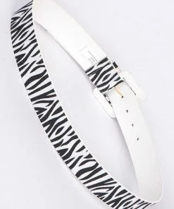 Wanderlust By Abby Zebra Wrap Belt NEW