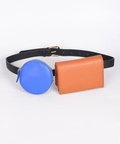 Wanderlust By Abby Double Fanny Pack Belt NEW