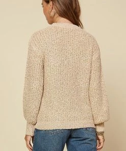 Wanderlust By Abby SALE Round Neck Sweater Top