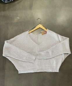 Wanderlust By Abby Soft V-Neck Sweater