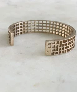 Mimosa Handcrafted NEW Mimosa Grid Bracelet- 4 Row 9 Mimosa Handcrafted NEW Mimosa Grid Bracelet- 4 Row
