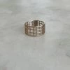 Mimosa Handcrafted NEW Mimosa Grid Ring- 3 Rows 1 Mimosa Handcrafted NEW Mimosa Grid Ring- 3 Rows