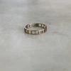 Mimosa Handcrafted Mimosa Grid Ring- 1 Row