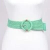 Wanderlust By Abby Jeweled Buckle Braided Belt NEW