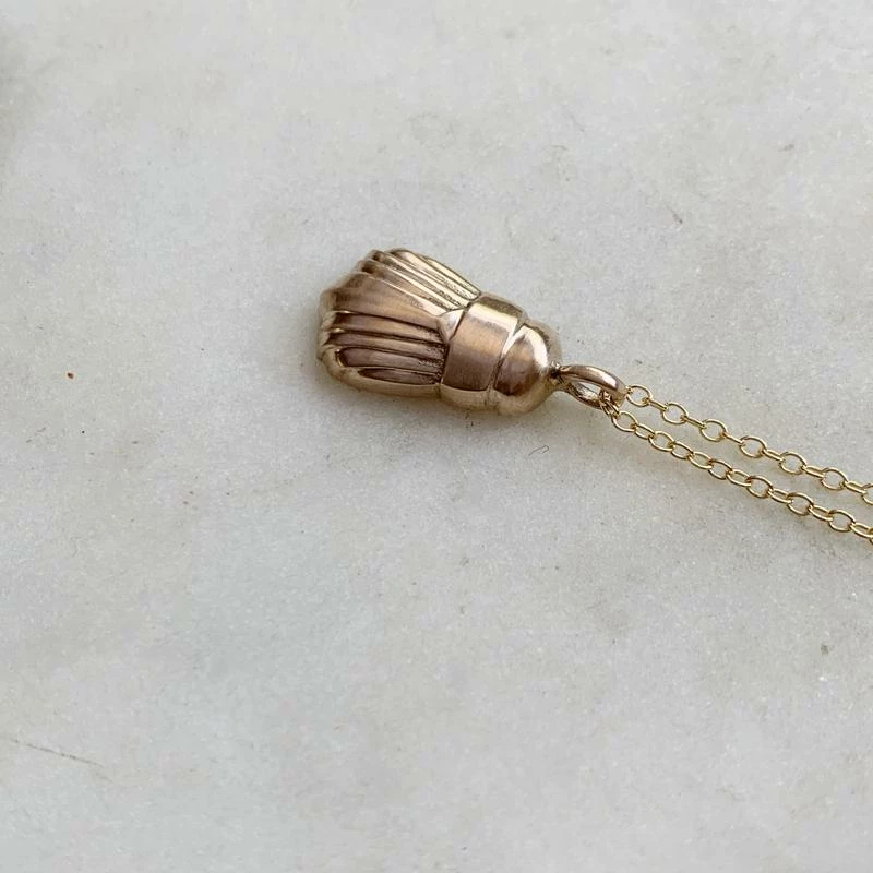 Mimosa Handcrafted NEW Mimosa Southern Scarab June Bug Necklace 5 Mimosa Handcrafted NEW Mimosa Southern Scarab June Bug Necklace