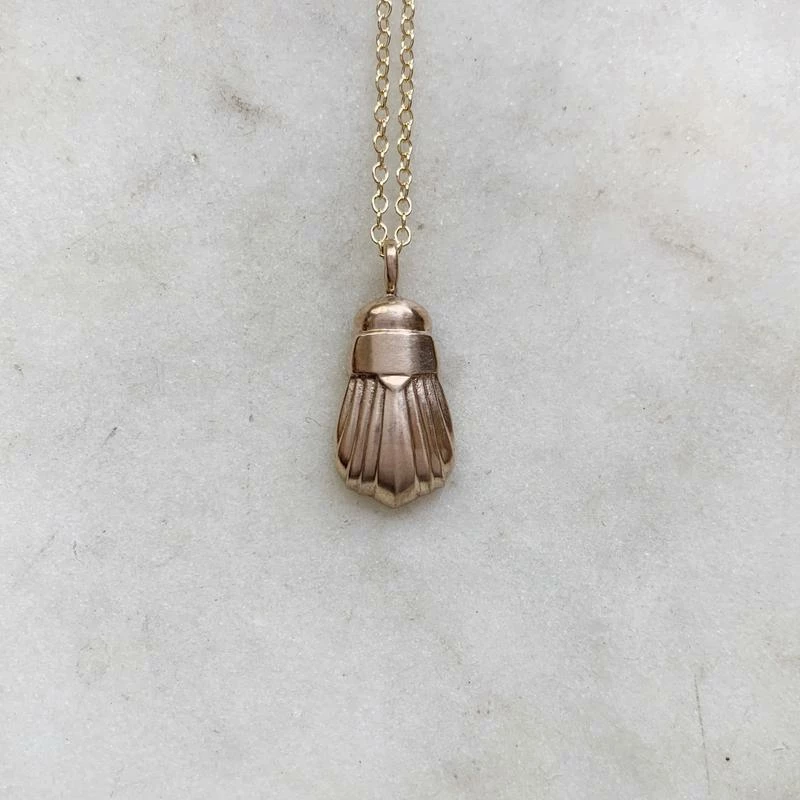 Mimosa Handcrafted NEW Mimosa Southern Scarab June Bug Necklace 3 Mimosa Handcrafted NEW Mimosa Southern Scarab June Bug Necklace