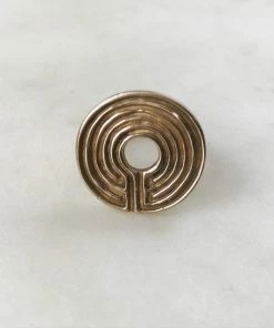 Mimosa Handcrafted Mimosa Labyrinth Ring