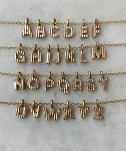 NEW Mimosa Handcrafted Alphabet Letters