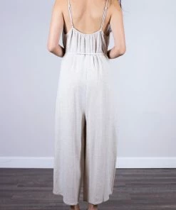 Wanderlust By Abby Linen Jumpsuit NEW