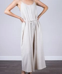 Wanderlust By Abby Linen Jumpsuit NEW