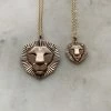 NEW Mimosa Handcrafted Lion Pendant Necklace