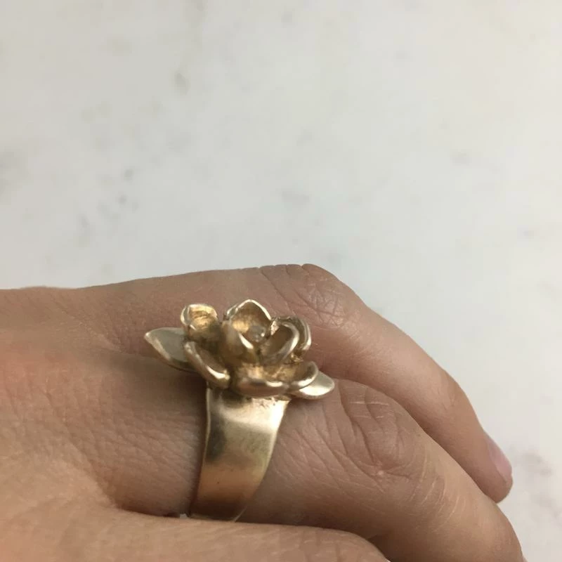 Mimosa Handcrafted JEWELRY Mimosa Magnolia Ring 8 Mimosa Handcrafted JEWELRY Mimosa Magnolia Ring