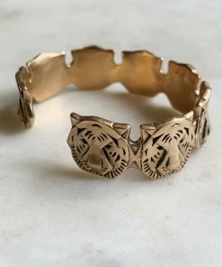 Mimosa Handcrafted Mimosa Tiger Cuff NEW