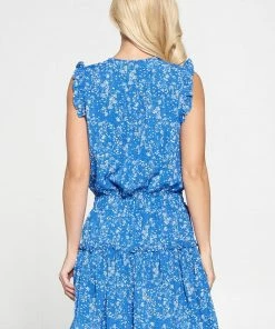 Wanderlust By Abby Ruffle Tiered Mini Dress