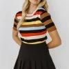 Wanderlust By Abby Multi Color Stripe Sweater 1 Wanderlust By Abby Multi Color Stripe Sweater